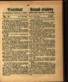 Amtsblatt der K&ouml;niglichen Regierung zu Posen. 1868.05.05 Nro.18