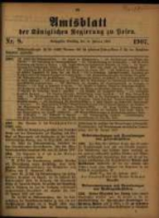 Amtsblatt der K&ouml;niglichen Regierung zu Posen. 1907.02.19 Nro.8