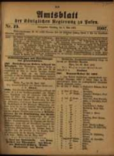 Amtsblatt der Königlichen Regierung zu Posen. 1907.05.07 Nro.19