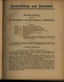 Sonderbeilage zum Amtsblatt