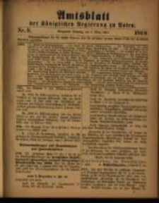 Amtsblatt der Königlichen Regierung zu Posen. 1910.03.01 Nro.9