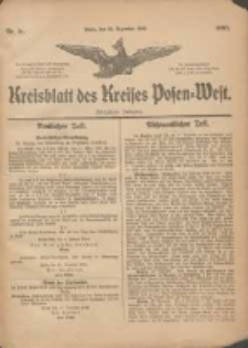 Kreis-Blatt des Kreises Posen-West 1903.12.25 Jg.15 Nr51