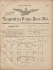 Kreis-Blatt des Kreises Posen-West 1904.01.28 Jg.16 Nr4