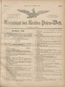 Kreis-Blatt des Kreises Posen-West 1904.02.11 Jg.16 Nr6