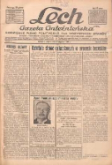 Lech.Gazeta Gnieźnieńska: codzienne pismo polityczne dla wszystkich stan&oacute;w. Dodatki: tygodniowy "Lechita" i powieściowy oraz dwutygodnik "Leszek" 1932.01.09 R.33 Nr6