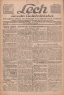 Lech.Gazeta Gnieźnieńska: codzienne pismo polityczne dla wszystkich stan&oacute;w. Dodatki: tygodniowy "Lechita" i powieściowy oraz dwutygodnik "Leszek" 1932.07.13 R.33 Nr158