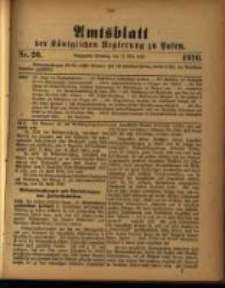 Amtsblatt der Königlichen Regierung zu Posen. 1910.05.17 Nro.20