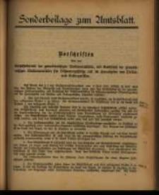 Sonderbeilage zum Amtsblatt