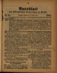 Amtsblatt der K&ouml;niglichen Regierung zu Posen. 1910.10.11 Nro.41