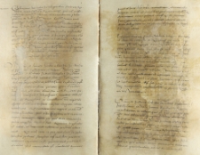Baltazar Danowicz i Stanisław Damięcki de Remzdorff wnoszą skargę o zajęcię świń z ich posiadłości, Knyszyn 07.09. ok. 1553