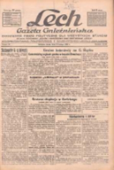 Lech.Gazeta Gnieźnieńska: codzienne pismo polityczne dla wszystkich stan&oacute;w. Dodatki: tygodniowy "Lechita" i powieściowy oraz dwutygodnik "Leszek" 1932.02.17 R.33 Nr38