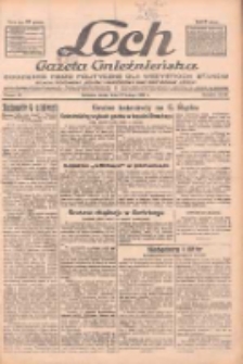 Lech.Gazeta Gnieźnieńska: codzienne pismo polityczne dla wszystkich stanów. Dodatki: tygodniowy "Lechita" i powieściowy oraz dwutygodnik "Leszek" 1932.02.17 R.33 Nr38