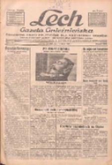 Lech.Gazeta Gnieźnieńska: codzienne pismo polityczne dla wszystkich stan&oacute;w. Dodatki: tygodniowy "Lechita" i powieściowy oraz dwutygodnik "Leszek" 1932.03.10 R.33 Nr57