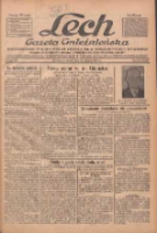Lech.Gazeta Gnieźnieńska: codzienne pismo polityczne dla wszystkich stan&oacute;w. Dodatki: tygodniowy "Lechita" i powieściowy oraz dwutygodnik "Leszek" 1933.06.22 R.34 Nr141