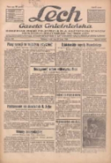 Lech.Gazeta Gnieźnieńska: codzienne pismo polityczne dla wszystkich stan&oacute;w. Dodatki: tygodniowy "Lechita" i powieściowy oraz dwutygodnik "Leszek" 1933.07.26 R.34 Nr169