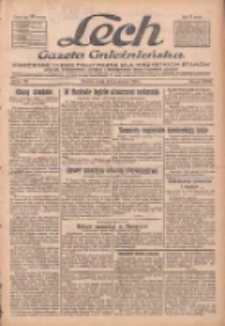 Lech.Gazeta Gnieźnieńska: codzienne pismo polityczne dla wszystkich stan&oacute;w. Dodatki: tygodniowy "Lechita" i powieściowy oraz dwutygodnik "Leszek" 1933.08.02 R.34 Nr175