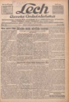 Lech.Gazeta Gnieźnieńska: codzienne pismo polityczne dla wszystkich stan&oacute;w. Dodatki: tygodniowy "Lechita" i powieściowy oraz dwutygodnik "Leszek" 1933.08.30 R.34 Nr198