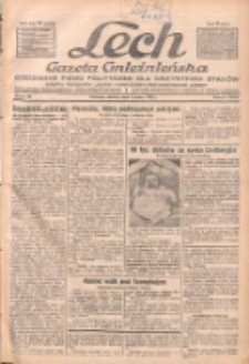 Lech.Gazeta Gnieźnieńska: codzienne pismo polityczne dla wszystkich stan&oacute;w. Dodatki: tygodniowy "Lechita" i powieściowy oraz dwutygodnik "Leszek" 1932.03.05 R.33 Nr53