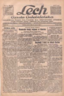 Lech.Gazeta Gnieźnieńska: codzienne pismo polityczne dla wszystkich stan&oacute;w. Dodatki: tygodniowy "Lechita" i powieściowy oraz dwutygodnik "Leszek" 1932.06.25 R.33 Nr144