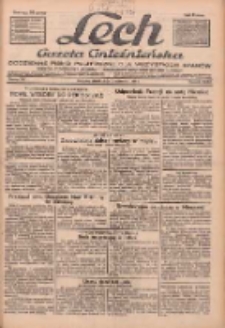 Lech.Gazeta Gnieźnieńska: codzienne pismo polityczne dla wszystkich stan&oacute;w. Dodatki: tygodniowy "Lechita" i powieściowy oraz dwutygodnik "Leszek" 1932.09.09 R.33 Nr207
