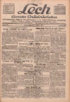 Lech.Gazeta Gnieźnieńska: codzienne pismo polityczne dla wszystkich stanów. Dodatki: tygodniowy "Lechita" i powieściowy oraz dwutygodnik "Leszek" 1932.09.09 R.33 Nr207