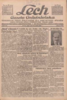 Lech.Gazeta Gnieźnieńska: codzienne pismo polityczne dla wszystkich stanów. Dodatki: tygodniowy "Lechita" i powieściowy oraz dwutygodnik "Leszek" 1932.09.16 R.33 Nr213