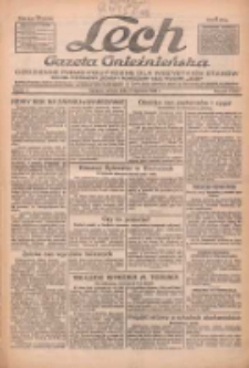 Lech.Gazeta Gnieźnieńska: codzienne pismo polityczne dla wszystkich stan&oacute;w. Dodatki: tygodniowy "Lechita" i powieściowy oraz dwutygodnik "Leszek" 1933.01.03 R.34 Nr2