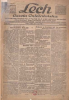 Lech.Gazeta Gnieźnieńska: codzienne pismo polityczne dla wszystkich stanów. Dodatki: tygodniowy "Lechita" i powieściowy oraz dwutygodnik "Leszek" 1933.07.01 R.34 Nr148