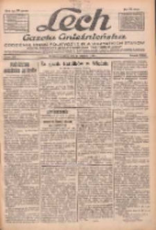 Lech.Gazeta Gnieźnieńska: codzienne pismo polityczne dla wszystkich stan&oacute;w. Dodatki: tygodniowy "Lechita" i powieściowy oraz dwutygodnik "Leszek" 1933.09.10 R.34 Nr208