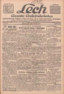 Lech.Gazeta Gnieźnieńska: codzienne pismo polityczne dla wszystkich stanów. Dodatki: tygodniowy "Lechita" i powieściowy oraz dwutygodnik "Leszek" 1932.09.10 R.33 Nr208