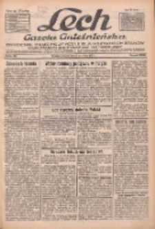 Lech.Gazeta Gnieźnieńska: codzienne pismo polityczne dla wszystkich stan&oacute;w. Dodatki: tygodniowy "Lechita" i powieściowy oraz dwutygodnik "Leszek" 1933.09.08 R.34 Nr206