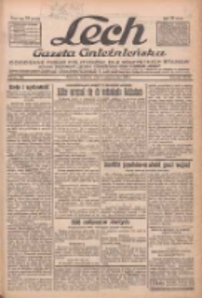 Lech.Gazeta Gnieźnieńska: codzienne pismo polityczne dla wszystkich stan&oacute;w. Dodatki: tygodniowy "Lechita" i powieściowy oraz dwutygodnik "Leszek" 1933.10.01 R.34 Nr226