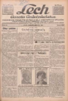 Lech.Gazeta Gnieźnieńska: codzienne pismo polityczne dla wszystkich stan&oacute;w. Dodatki: tygodniowy "Lechita" i powieściowy oraz dwutygodnik "Leszek" 1933.10.15 R.34 Nr238