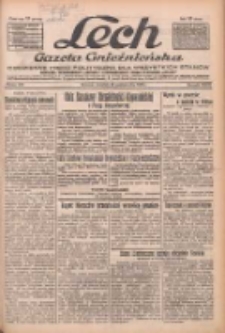 Lech.Gazeta Gnieźnieńska: codzienne pismo polityczne dla wszystkich stan&oacute;w. Dodatki: tygodniowy "Lechita" i powieściowy oraz dwutygodnik "Leszek" 1933.10.22 R.34 Nr244