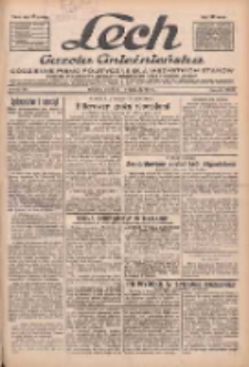 Lech.Gazeta Gnieźnieńska: codzienne pismo polityczne dla wszystkich stan&oacute;w. Dodatki: tygodniowy "Lechita" i powieściowy oraz dwutygodnik "Leszek" 1933.11.12 R.34 Nr261