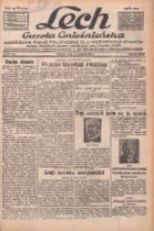 Lech.Gazeta Gnieźnieńska: codzienne pismo polityczne dla wszystkich stan&oacute;w. Dodatki: tygodniowy "Lechita" i powieściowy oraz dwutygodnik "Leszek" 1933.11.15 R.34 Nr263