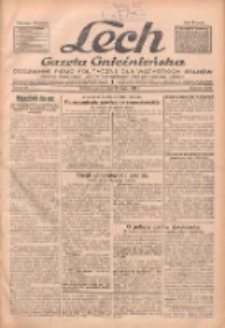 Lech.Gazeta Gnieźnieńska: codzienne pismo polityczne dla wszystkich stan&oacute;w. Dodatki: tygodniowy "Lechita" i powieściowy oraz dwutygodnik "Leszek" 1932.03.18 R.33 Nr64