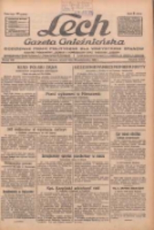 Lech.Gazeta Gnieźnieńska: codzienne pismo polityczne dla wszystkich stan&oacute;w. Dodatki: tygodniowy "Lechita" i powieściowy oraz dwutygodnik "Leszek" 1932.10.25 R.33 Nr246