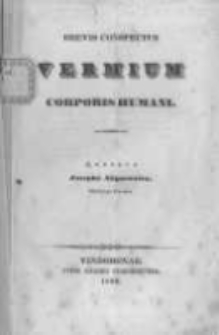 Brevis conspectus vermium corporis humani