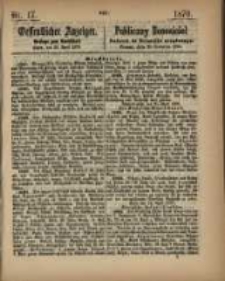 Oeffentlicher Anzeiger. 1870.04.26 Nro.17