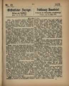 Oeffentlicher Anzeiger. 1870.05.10 Nro.19