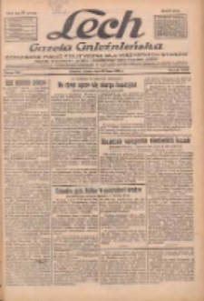 Lech.Gazeta Gnieźnieńska: codzienne pismo polityczne dla wszystkich stanów. Dodatki: tygodniowy "Lechita" i powieściowy oraz dwutygodnik "Leszek" 1933.07.22 R.34 Nr166