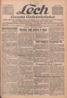 Lech.Gazeta Gnieźnieńska: codzienne pismo polityczne dla wszystkich stanów. Dodatki: tygodniowy "Lechita" i powieściowy oraz dwutygodnik "Leszek" 1933.12.08 R.34 Nr283