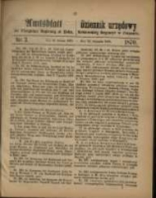 Amtsblatt der Königlichen Regierung zu Posen. 1870.01.18 Nro.3