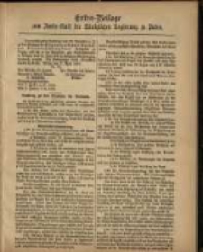Extra-Beilage zum Amts-Blatt der K&ouml;niglichen Regierung zu Posen