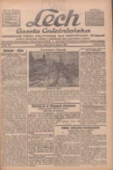 Lech.Gazeta Gnieźnieńska: codzienne pismo polityczne dla wszystkich stanów. Dodatki: tygodniowy "Lechita" i powieściowy oraz dwutygodnik "Leszek" 1932.08.13 R.33 Nr185