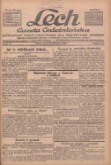 Lech.Gazeta Gnieźnieńska: codzienne pismo polityczne dla wszystkich stan&oacute;w. Dodatki: tygodniowy "Lechita" i powieściowy oraz dwutygodnik "Leszek" 1932.08.23 R.33 Nr192