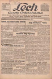 Lech.Gazeta Gnieźnieńska: codzienne pismo polityczne dla wszystkich stan&oacute;w. Dodatki: tygodniowy "Lechita" i powieściowy oraz dwutygodnik "Leszek" 1933.08.01 R.34 Nr174