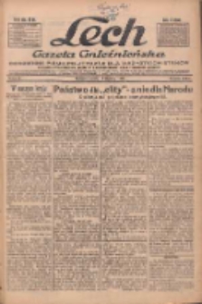 Lech.Gazeta Gnieźnieńska: codzienne pismo polityczne dla wszystkich stan&oacute;w. Dodatki: tygodniowy "Lechita" i powieściowy oraz dwutygodnik "Leszek" 1934.01.13 R.35 Nr9