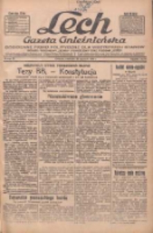 Lech.Gazeta Gnieźnieńska: codzienne pismo polityczne dla wszystkich stan&oacute;w. Dodatki: tygodniowy "Lechita" i powieściowy oraz dwutygodnik "Leszek" 1934.01.28 R.35 Nr22